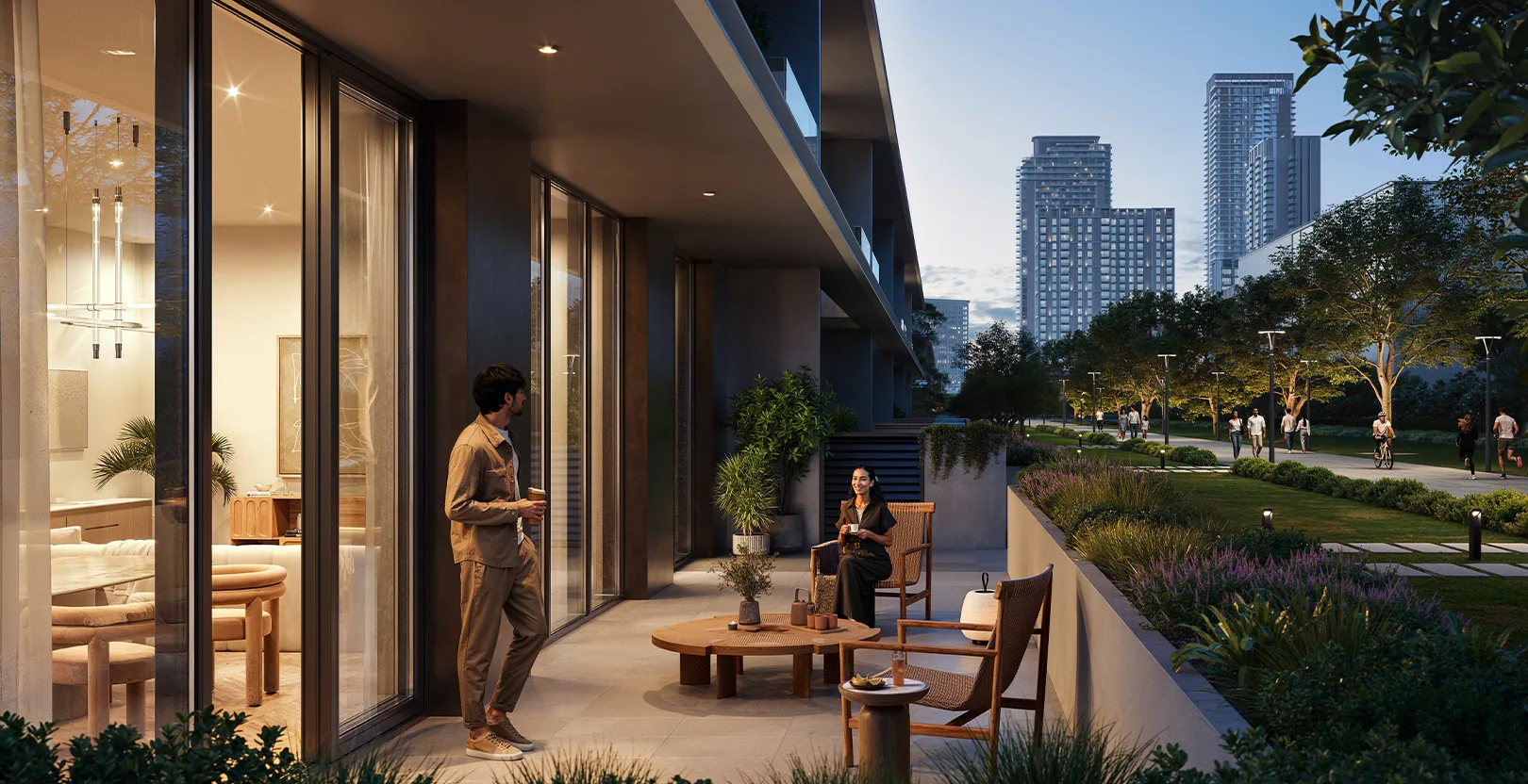 Albero — waterfront marketing still