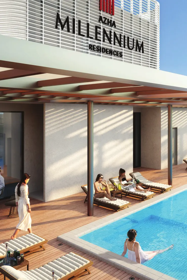 Azha Millennium Residences — amenity and lifestyle marketing render