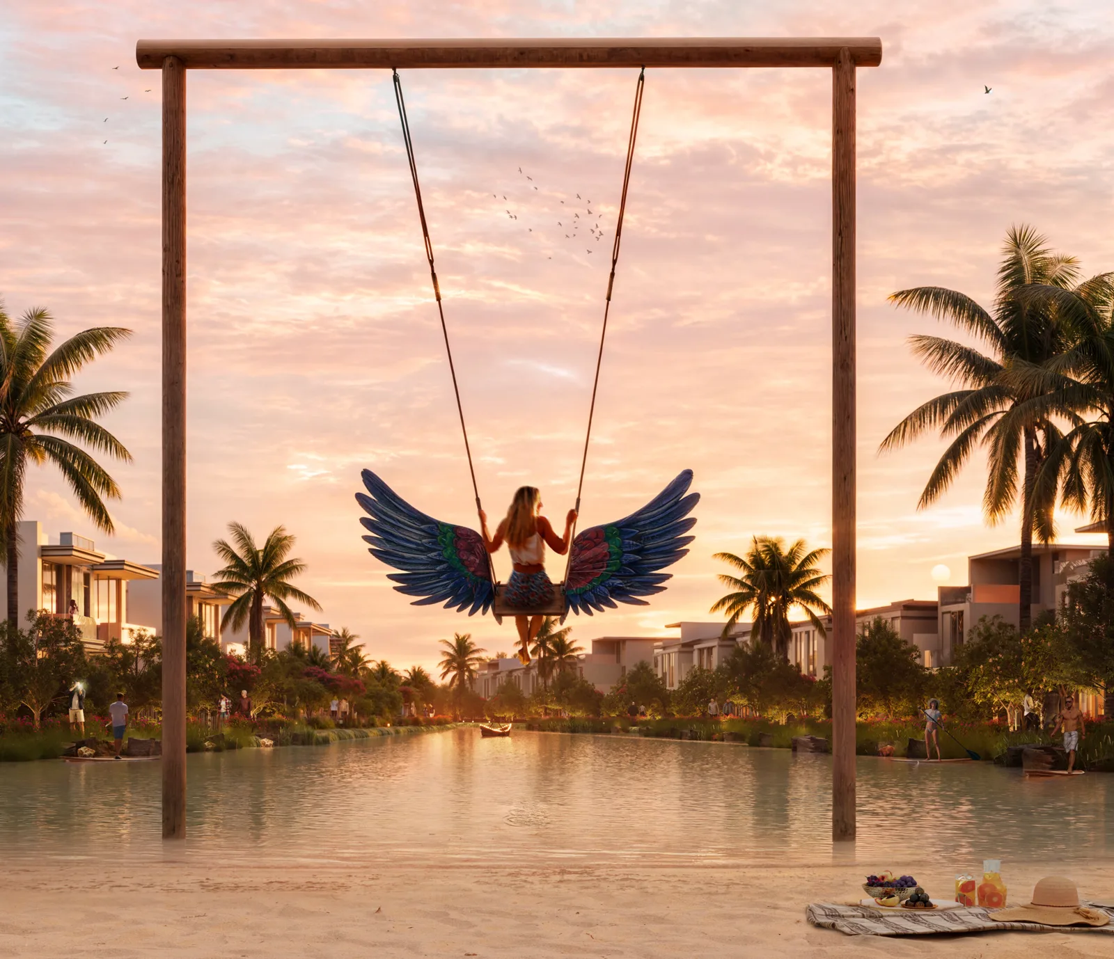 DAMAC Islands — amenity marketing render