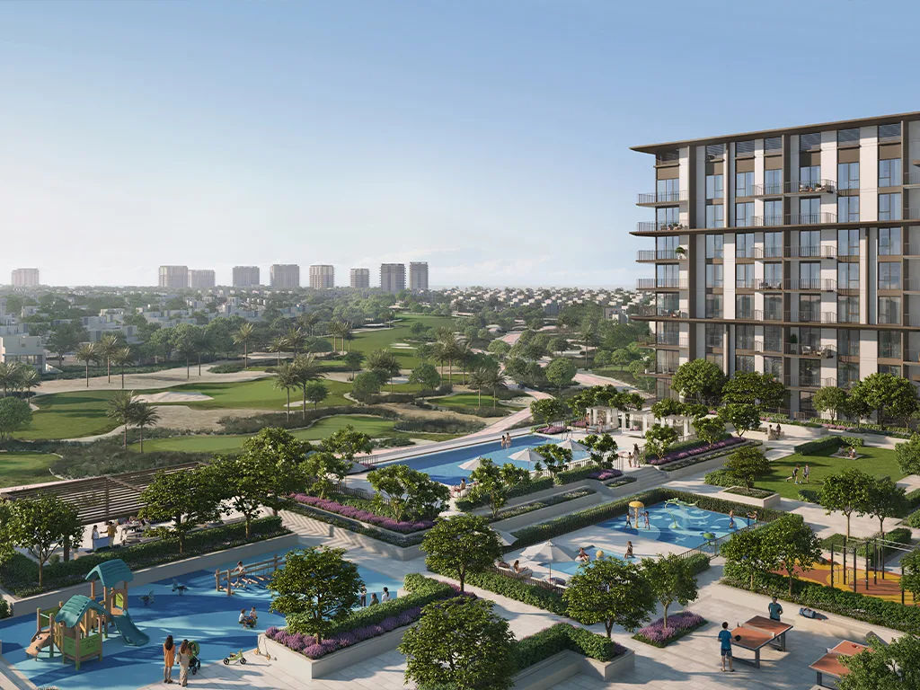 Golf Trails — building façade marketing still