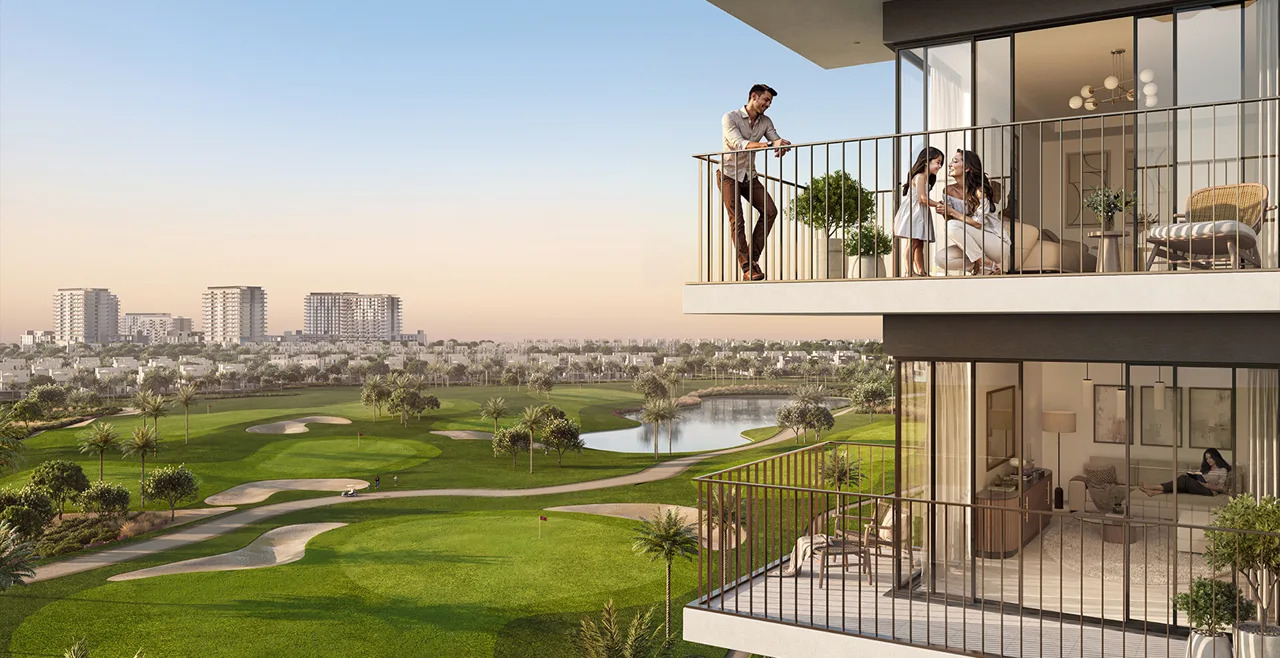 Golf Vale — exterior residential elevation marketing still