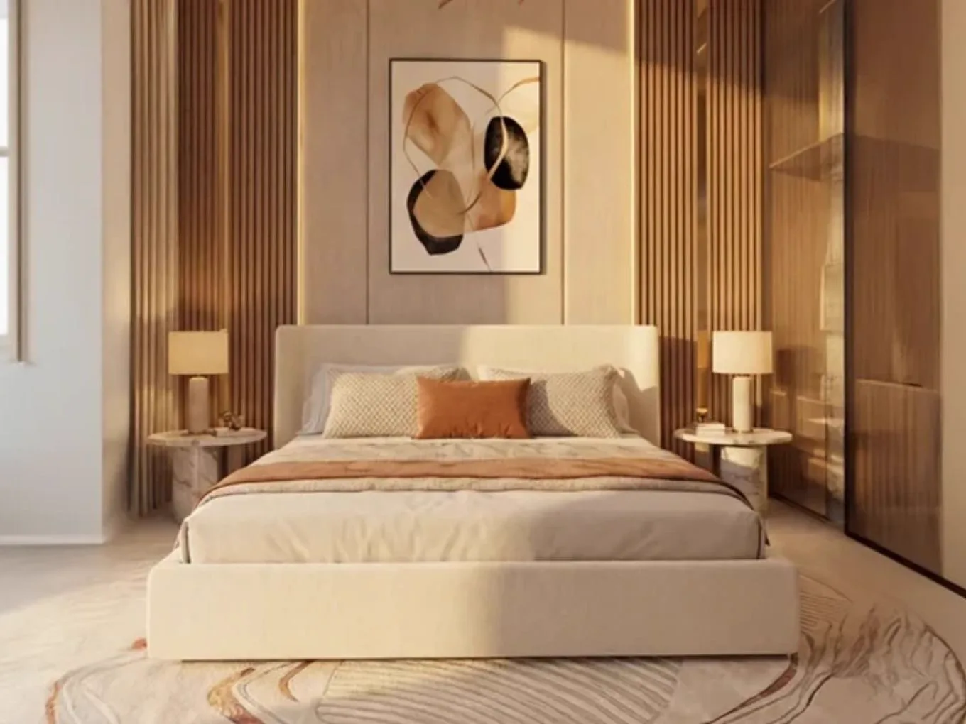 Greenz by Danube — bedroom interior marketing render