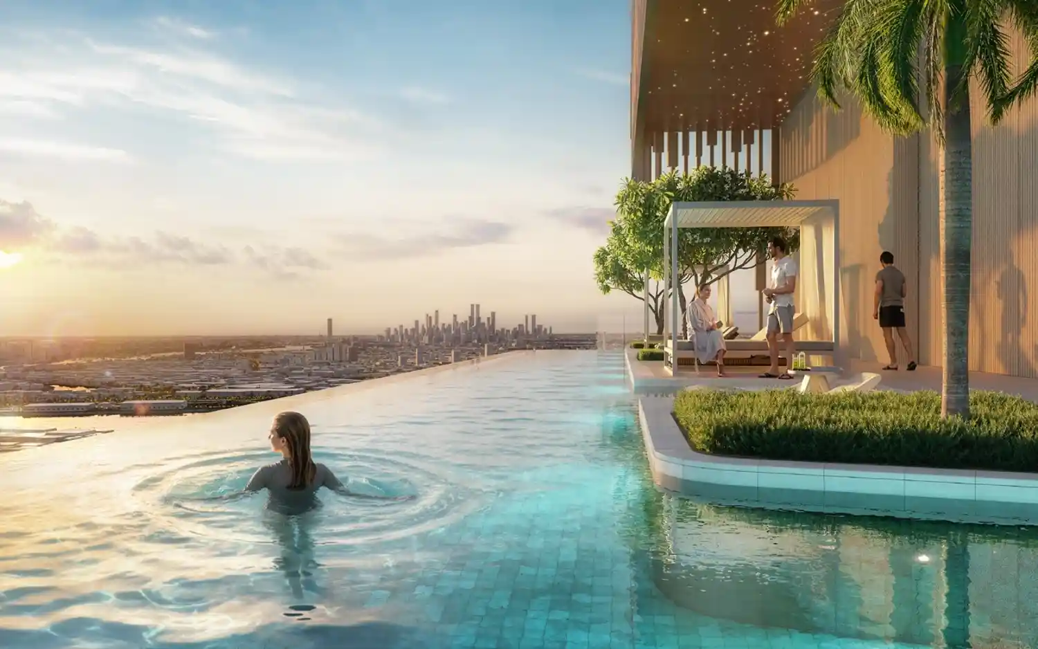Kamellia by Beyond — amenity deck / pool marketing still