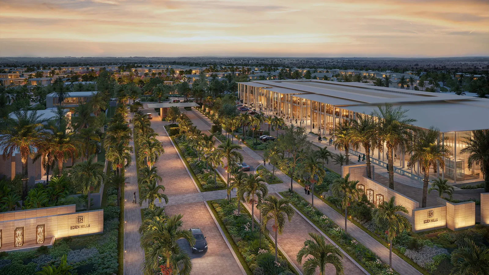 Eden Hills by H&H — official marketing main entrance CGI