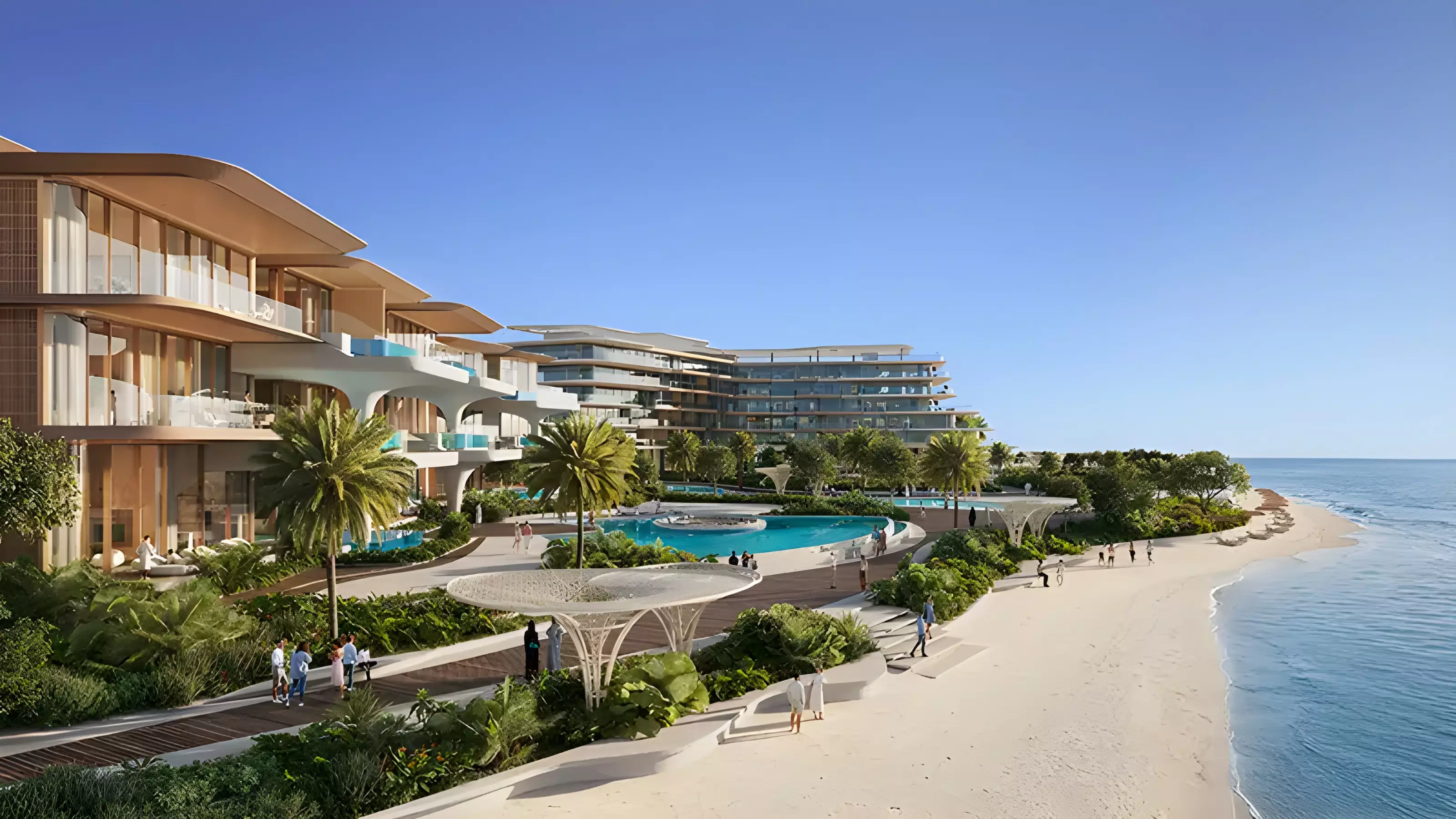 Meriva Sunset — interior amenity marketing still from Property Finder gallery