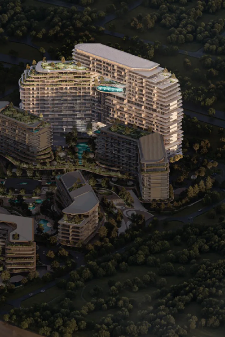 Meriva Sunset — Propsearch building-guide marketing still