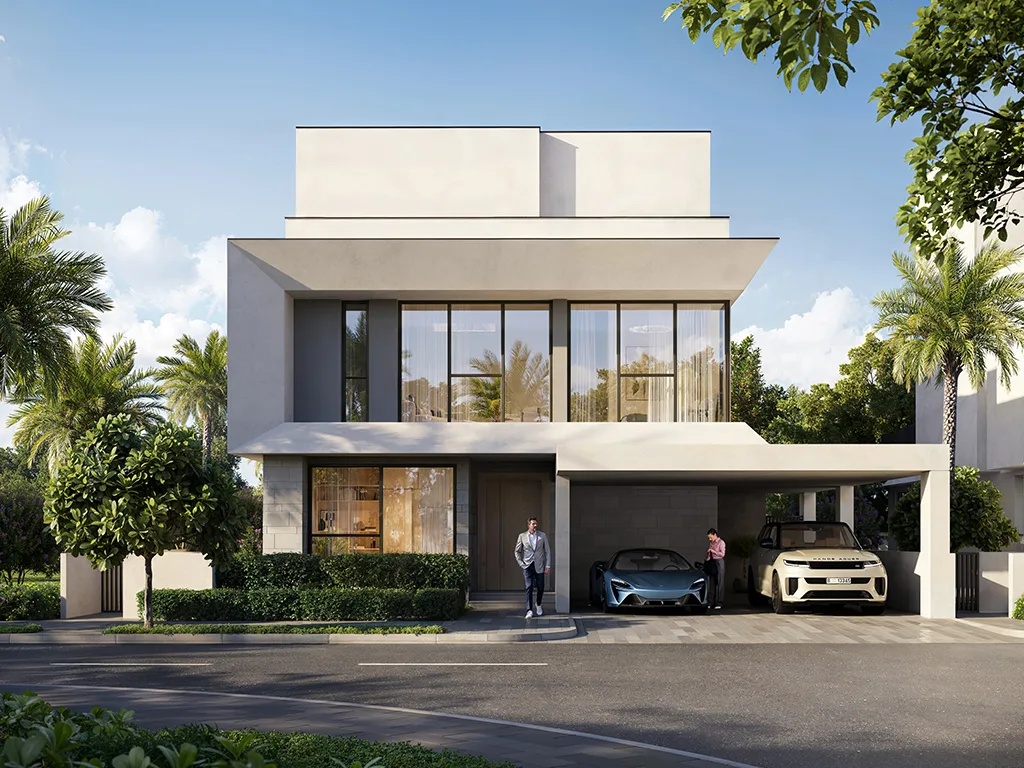 Montura 3 — villa landscape marketing still