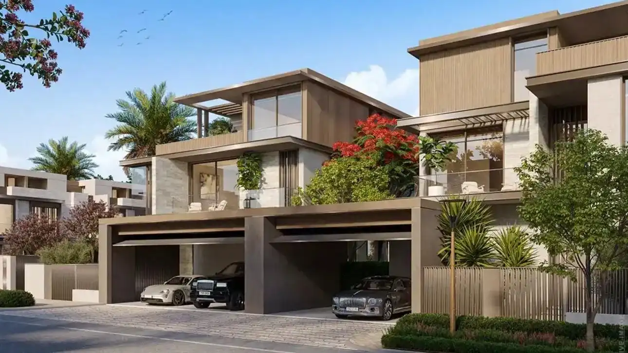 Nad Al Sheba Gardens Phase 12 — marketing villa exterior still