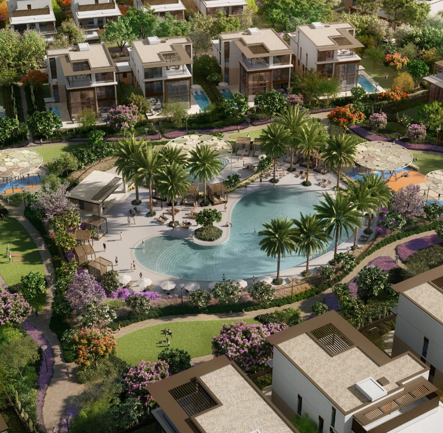 Nad Al Sheba Gardens — official Meraas master community lifestyle marketing still