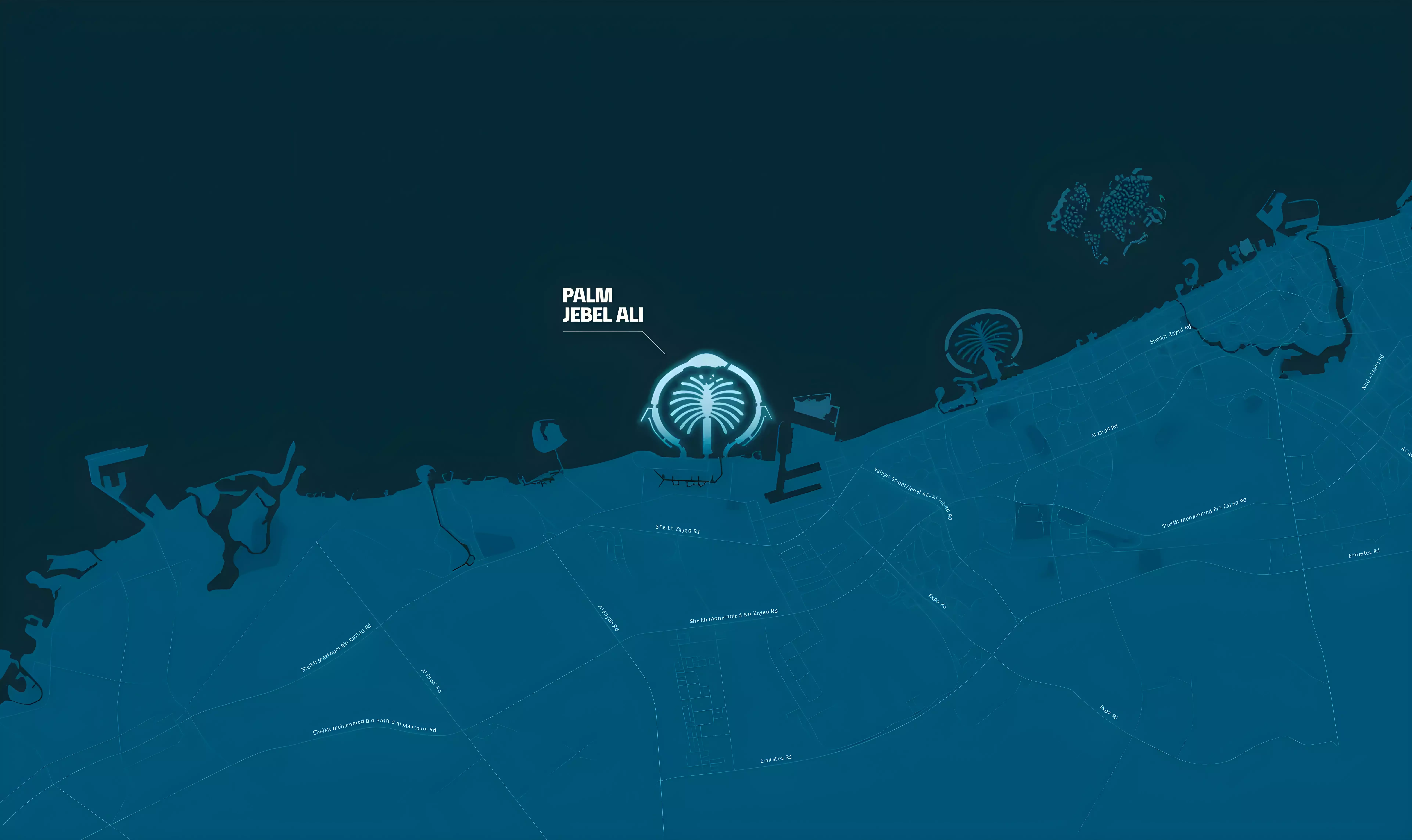 Beach and Coral Collection Frond D — masterplan marketing still (Property Finder)