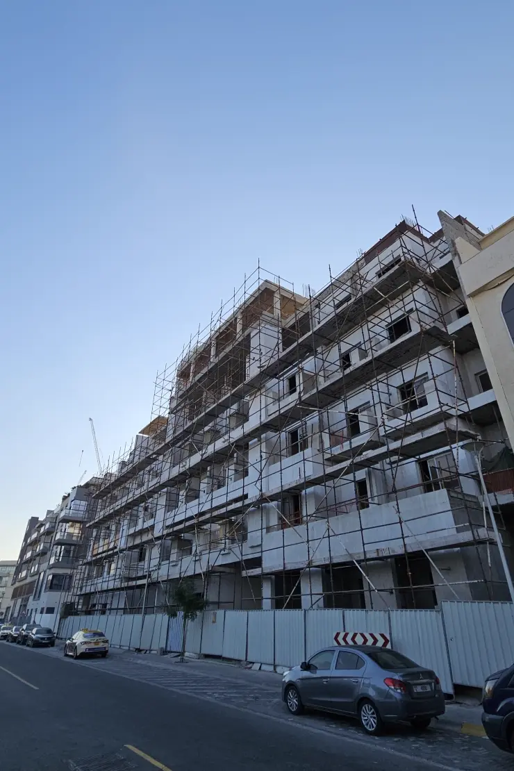 Paradise One construction progress photo — site view