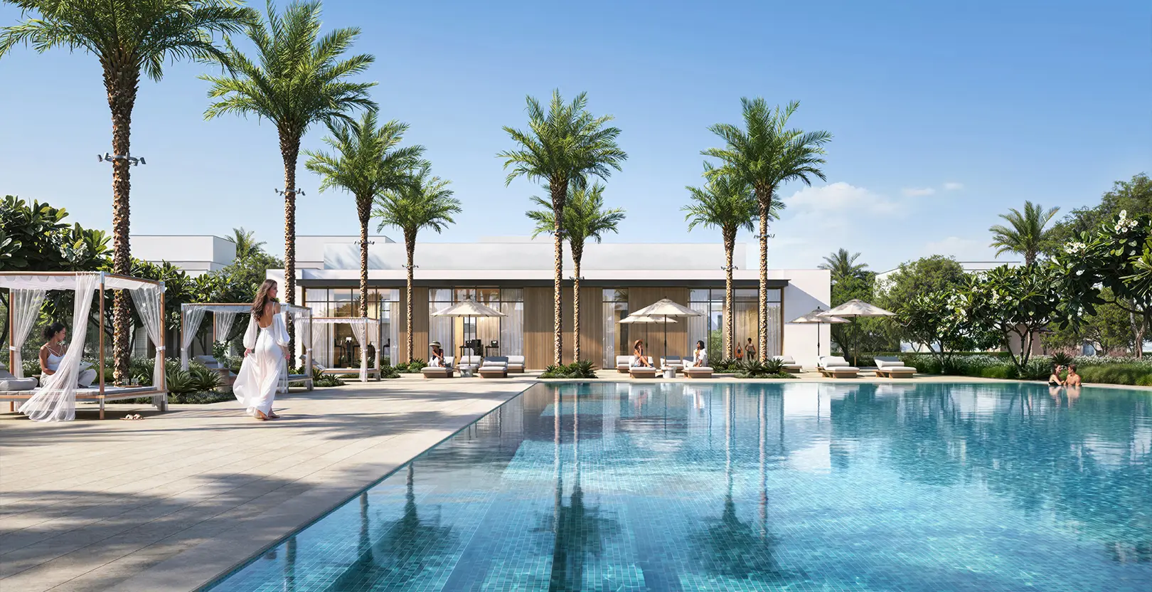 Serro at The Heights — residential streetscape marketing still