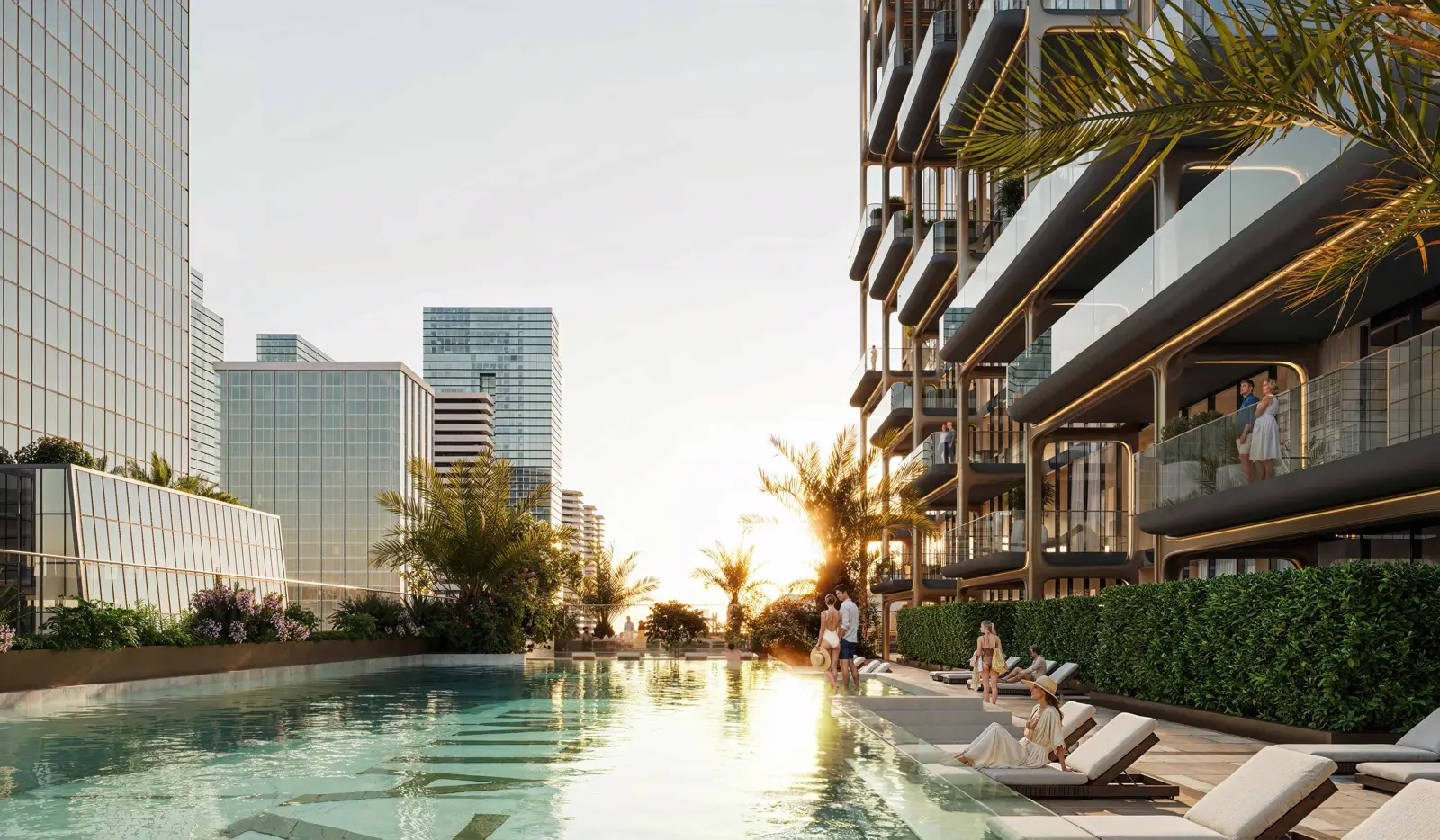 The Symphony by Imtiaz — official exterior marketing still of tower form and setting